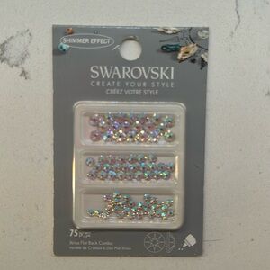 Unopened Swarovski crystals for nails